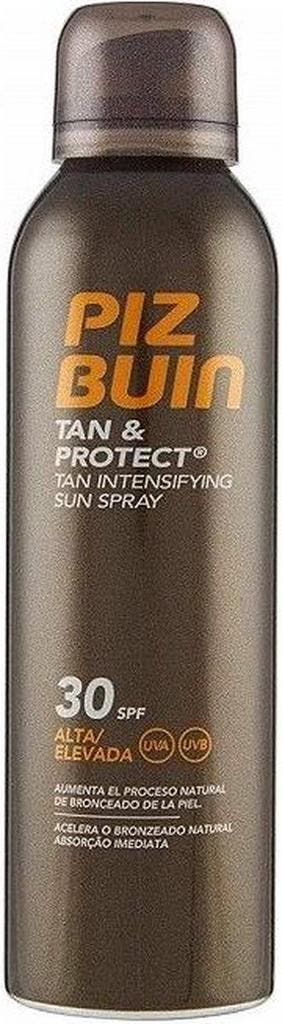 Piz Buin Tan &amp; Protect Intensifying Sun Spray SPF30, Ophalen of Verzenden, Zo goed als nieuw