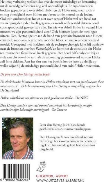 Adolf Hitler ontmaskerd, Ophalen of Verzenden, Nieuw