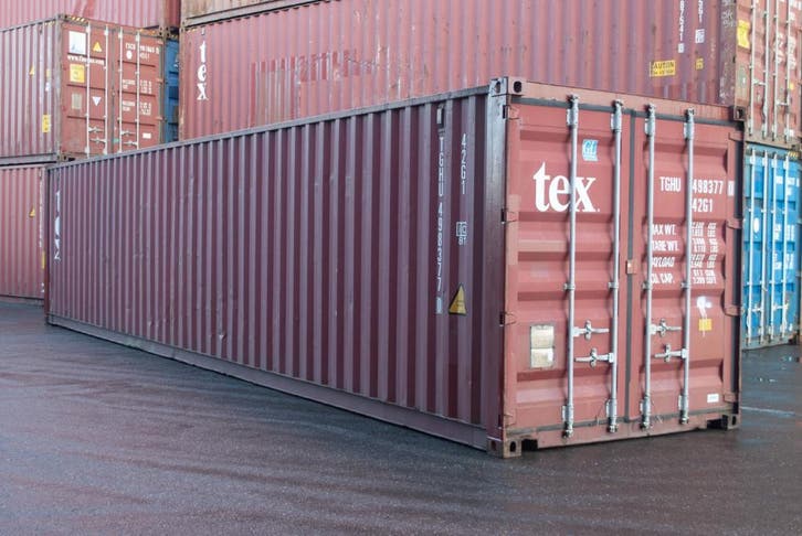 40ft Zeecontainer | gebruikt | opslag, Zakelijke goederen, Machines en Bouw | Keten en Containers