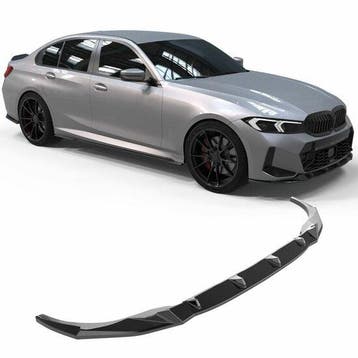 Frontspoiler glanzend zwart passend voor BMW 3 serie G20 ..., Verzenden, Nieuw