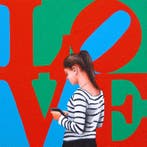 Gerard Boersma (1976) - Love (painting of a woman enjoying a