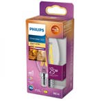 Philips 3.2 watt 2700K E14 dimbaar, Led-lamp, Minder dan 30 watt, Verzenden, E14 (klein)