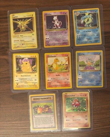 Pokémon - 8 Mixed collection - WOTC, Nieuw