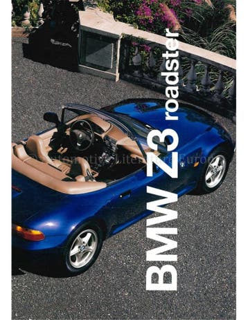 1996 BMW Z3 ROADSTER BROCHURE FRANS, Nieuw, BMW, Author