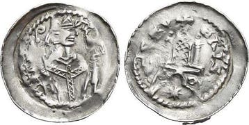 Denar 1245 Trier-erzbistum Arnold Ii von Isenburg 1242-1259, Verzenden