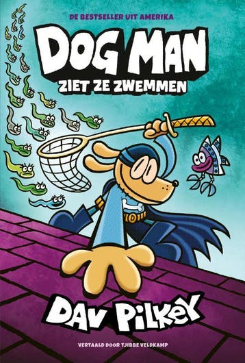 Dog Man Ziet Ze Zwemmen | Dav Pilkey | Nieuw, Ophalen of Verzenden, Nieuw, Dav Pilkey