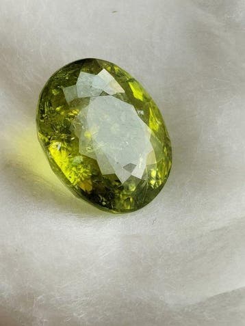 Zonder minimumprijs - 1 pcs Groen, Geel Paraiba toermalijn -, Nieuw