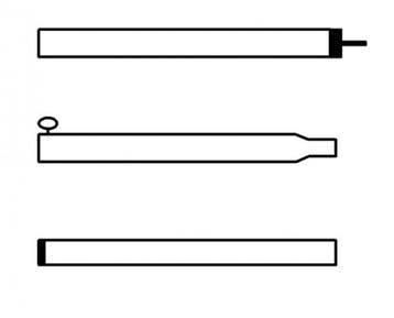 Campking tentstok 22/19 mm 180-250 cm Premium, Ophalen of Verzenden, Nieuw