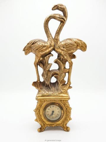 Tafelklok - IJzer - 1950-1960 - Halverwege de twintigste