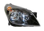 Opel Astra H Zwart Koplamp Rechts (Koplampen), Auto-onderdelen, Verlichting, Verzenden, Nieuw, Opel