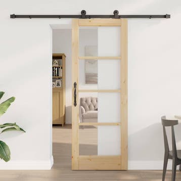 vidaXL Schuifdeur ORKDAL Naturel 73,5 x 198,5 cm, Verzenden, Nieuw