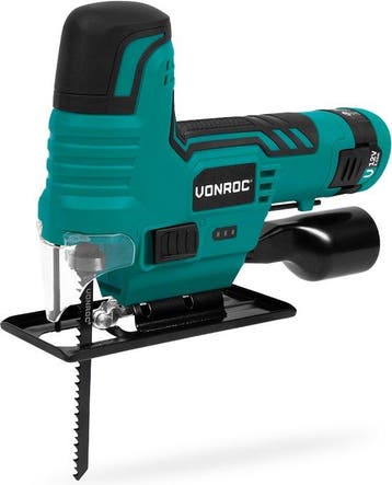 2dekans | VONROC Accu Decoupeerzaag 12V - Incl. Accu, usb-c, Ophalen of Verzenden, Zo goed als nieuw, VONROC
