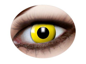 Gele contactlenzen, Verzenden, Nieuw