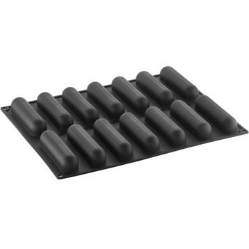 Pavoni Siliconen Bakvorm Confy Eclair 128x30mm (14) 30x40cm, Verzenden, Nieuw