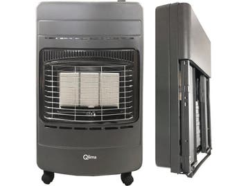 Qlima GH 342 RV - Gaskachel - Opvouwbaar - Zwart, Doe-het-zelf en Verbouw, Verwarming en Radiatoren, Verzenden, Zo goed als nieuw