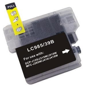 Huis-Merk  BROTHER LC-985BK Zwart 28ml 247print, Computers en Software, Printerbenodigdheden, Nieuw, Verzenden