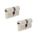 Deurbeslag | Cilinder | Nemef NF4 | 30/30 mm | 2 stuks, Verzenden, Nieuw