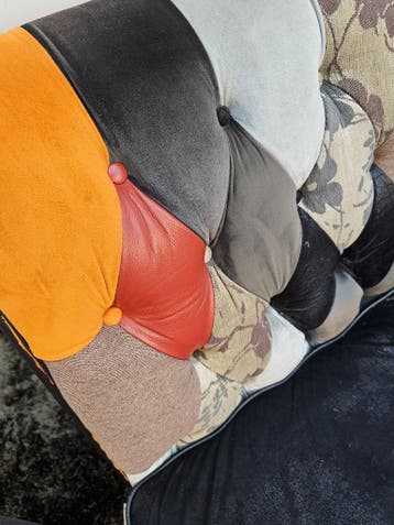 Chesterfield Jan Frantzen Design Chaise Longue Multicolor, Ophalen of Verzenden, Nieuw