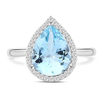 Ring - 14 karaat Witgoud, 14k witgoud - 2.37ct. tw., Nieuw