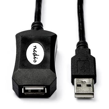 Actieve USB verlengkabel | 10 meter | USB 2.0, Verzenden, Nieuw