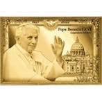 1/10 Troy Ounce - Goud .999 - 1/10 oz .999 Fine Gold Pope, Postzegels en Munten