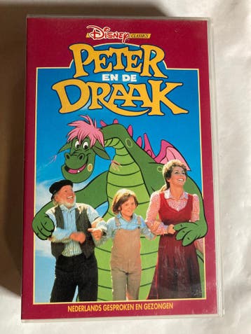 PETER EN DE DRAAK (VHS), Verzenden, Gebruikt