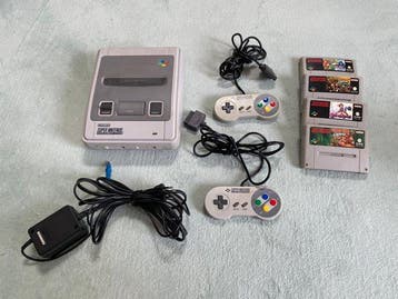 Nintendo - Snes - Videogameconsole + games, Nieuw