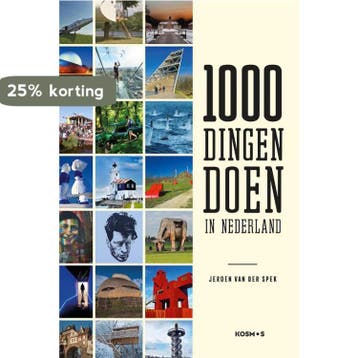 1000 dingen doen in Nederland 9789021575872, Verzenden, Zo goed als nieuw, Jeroen van der Spek