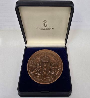 Nederland. Historiepenning 125-jarige bestaan Koninklijke