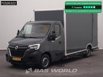 Renault Master 150PK Luchtvering Automaat Bakwagen LED Airco, Automaat, Gebruikt, Euro 6, Renault