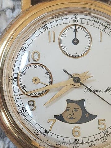 Riemer Mayer - Riemer Mayer – Chronographe phase de lune, Nieuw