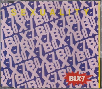 cd single - Box-7 - Sexuality (Garage Mix) / Sexuality (R..., Cd's en Dvd's, Verzenden, Zo goed als nieuw