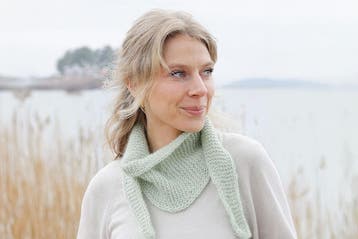 Patroon Gebreid Sjaaltje Thought So van Drops Alpaca wol, Hobby en Vrije tijd, Ophalen of Verzenden, Nieuw
