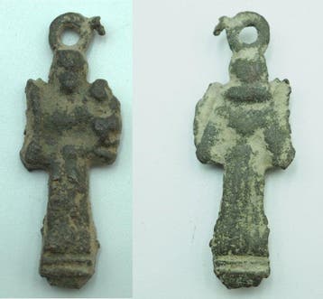 17th - 18th century Bronze Pendant - 32 mm (Zonder