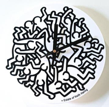 Keith Haring (1958-1990) - Pop Shop Wall Clock - 2000