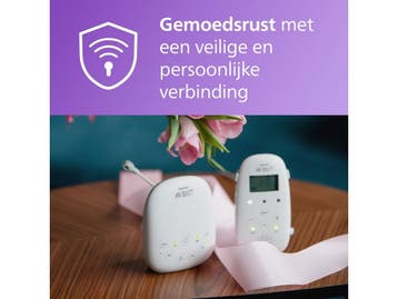 Philips Avent SCD713/26 - DECT-babyfoon - Kristalhelder, Kinderen en Baby's, Babyfoons, Verzenden, Nieuw