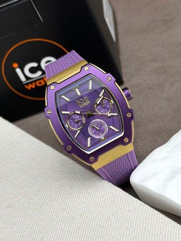 Ice-Watch - Boliday Purple Day/Date - Zonder minimumprijs -, Nieuw