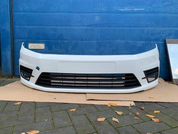 Geschikt voor Caddy 2015+ voorbumper Wit LB9A, Auto-onderdelen, Verzenden, Nieuw