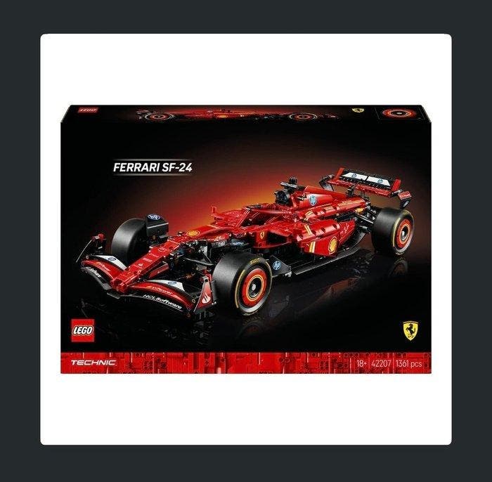Lego Set - 42207 - Technic - LEGO Technic Ferrari SF-24, Kinderen en Baby's, Speelgoed | Duplo en Lego