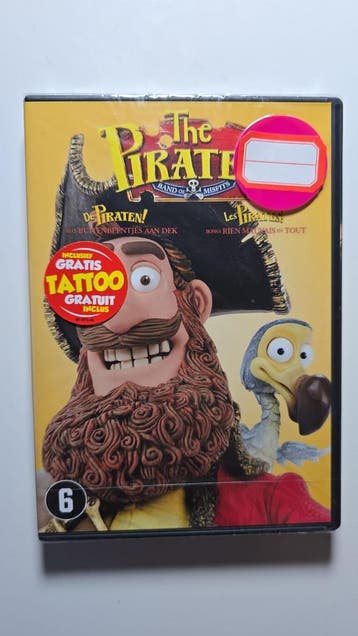 THE PIRATES! BAND OF MISFITS (IN SEAL) (DVD), Verzenden, Gebruikt