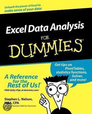 Excel Data Analysis For Dummies - Stephen L. Nelson, Verzenden, Zo goed als nieuw, Stephen L. Nelson