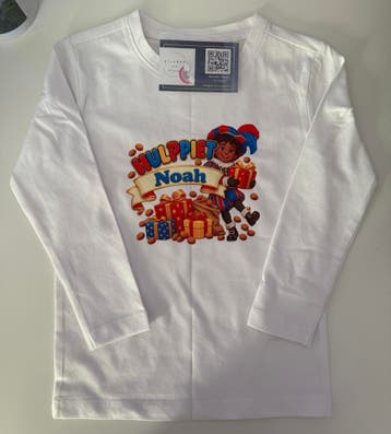 Een Hulppiet kan natuurlijk niet zonder zijn Hulppiet shirt!, Verzenden, Nieuw
