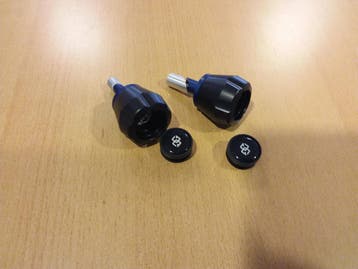 Voorasbeschermingset Yamaha MT-07 2015-2020, Ophalen of Verzenden, Gebruikt