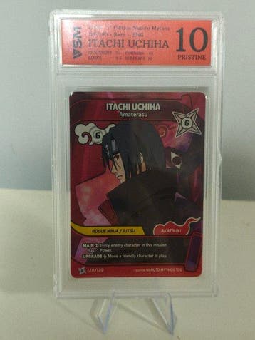 Naruto Mythos TCG - 1 Graded card - AI grading 10, Nieuw