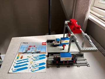 Lego - Trains - 7823 - Container Crane Depot - 1980-1990, Nieuw
