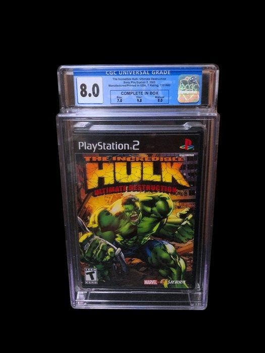 Sony - Playstation 2 - The Incredible HULK: Utimate, Spelcomputers en Games, Spelcomputers | Overige Accessoires