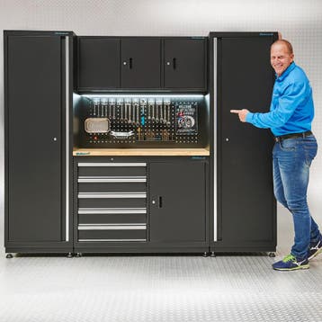 Datona Werkbank 120 cm met gereedschapsbord en, Ophalen of Verzenden, Nieuw