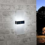 Solar wandlamp Polaris| Warm en helder wit, Zonne-energie, Kunststof, Verzenden, Minder dan 50 watt