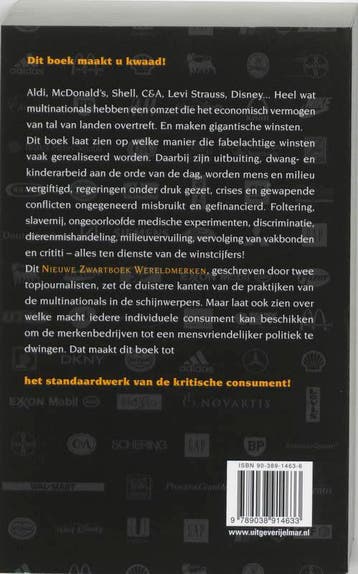 Nieuwe zwartboek wereldmerken 9789038914633 K. Werner, Boeken, Verzenden, Gelezen, K. Werner
