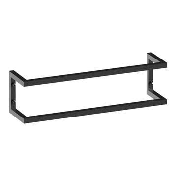 Brauer Handdoekbeugel - 60 cm - Gunmetal Geborsteld, Huis en Inrichting, Badkamer | Badtextiel en Accessoires, Ophalen of Verzenden